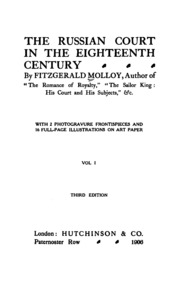 Cover of edition russiancourtine00mollgoog