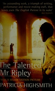 Cover of edition talentedmrripley00patr