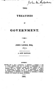 Cover of edition twotreatisesgov00lockgoog