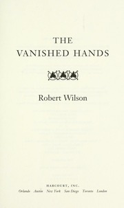 Cover of edition vanishedhands00wils