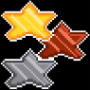 Pixel Star Stickers #1 (Original Set)