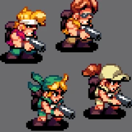 Metal Slug Characters Resprite