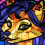 Stained Glass Carmelita Fox