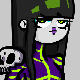 Goth necromancer(dress up game)