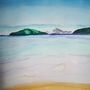 Beach Landscape (Watercolour)