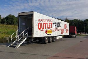 Outlet Truck firmy Biedronka