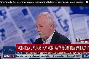 - Jeli kto na wsi gosowa za programem Platformy, to sam na siebie ukrci stryczek - przekonywa Marek Formela na antenie TVP Info.