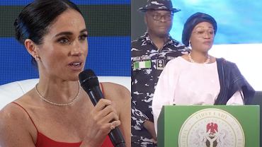 Pierwsza dama Nigerii uderza w Meghan Markle. 'Po co tu bya?'. W sieci burza