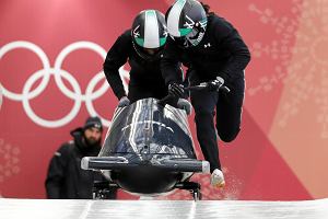 Seun Adigun i Akuoma Omeoga - bobsleistki z Nigerii, 19 lutego 2018. XXIII Zimowe Igrzyska Olimpijskie Pjongczang 2018