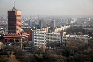 Collegium Altum na tle panoramy Poznania