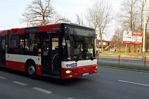 Autobus linii 18 w Sosnowcu