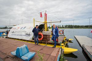 Tratwa Pielgrzym pynie z Krakowa do Koobrzegu. Ma przystanek w Bydgoszczy