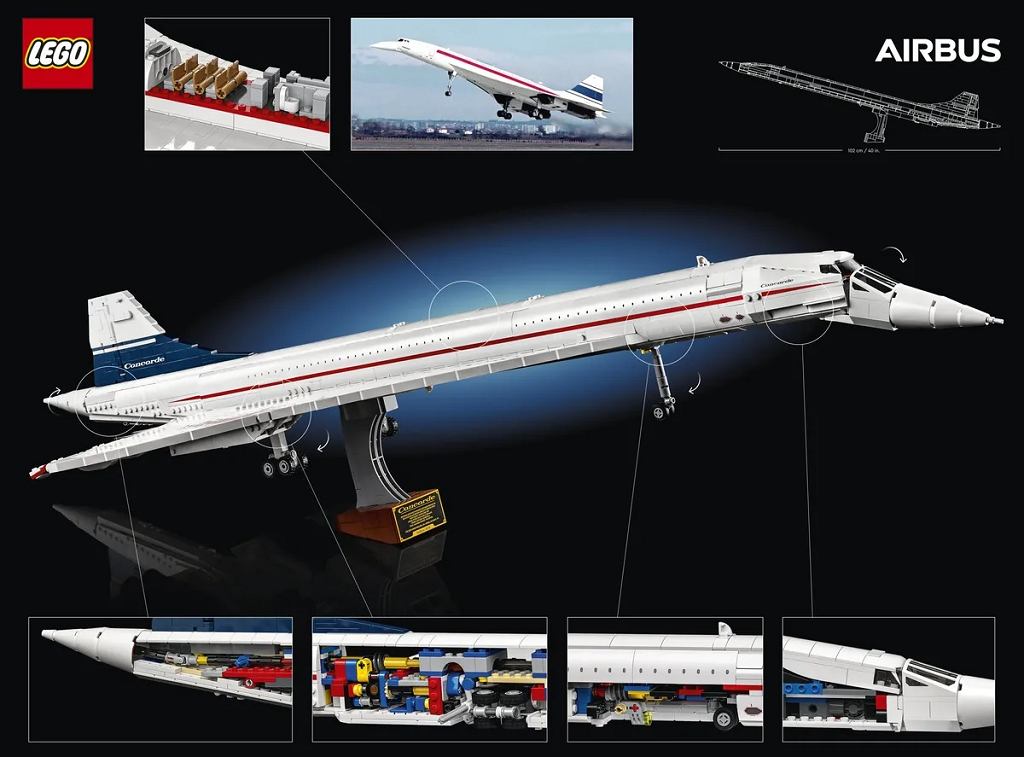 LEGO Icons Concorde