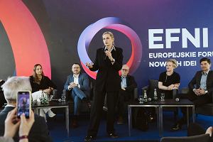 Ministra edukacji Barbara Nowacka na EFNI w Sopocie