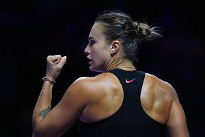 Aryna Sabalenka w turnieju WTA Finals w Rijadzie