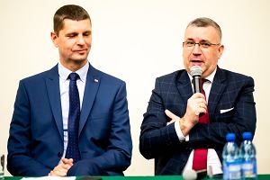 Dariusz Piontkowski. Przemysaw Przybylski. Spotkanie z mieszkacami Torunia. PiS przygotowuje sie do wyborw samorzdowych pod hasem Tworzymy Program Dla Torunia.