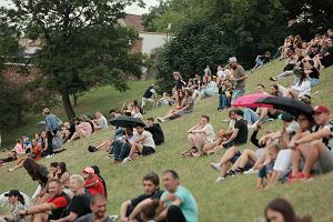 24.06.2023, Warszawa, publiczno na 'Wiankach nad Wis'