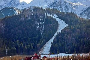 Zakopane, Nosal - dawna trasa narciarska, 6 lutego 2024 r.