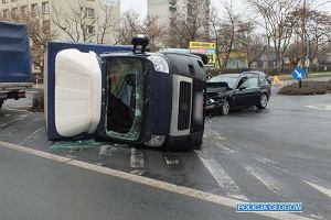 Wypadek na skrzyowaniu ulic Armii Krajowej i Wojska Polskiego w Gogowie