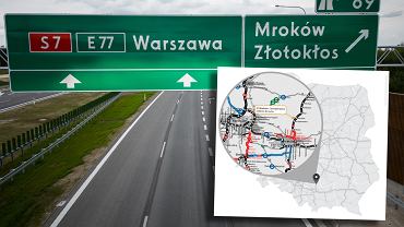 Otwarto wany odcinek drogi ekspresowej S7. Z Krakowa do Warszawy jeszcze szybciej