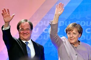 Armin Laschet i Angela Merkel.