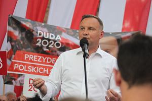 Wiec Andrzeja Dudy w Nowej Soli