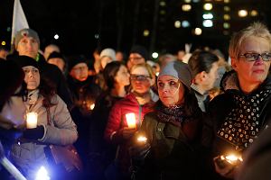 Katowice, protest w obronie niezalenoci sdw