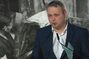 Jakub Sieczko, laureat Nagrody im. Jana Rodowicza 'Anody'.