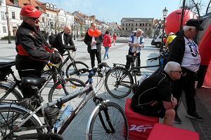 Sezon rowerowy rozpoczty - pocki Stary Rynek 