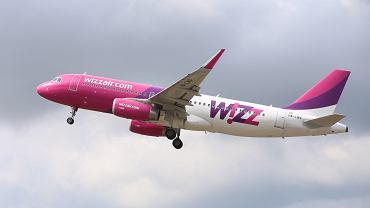 Samolot linii Wizz Air, port Lotniczy Szczecin - Goleniów, 03.07.2020 r.