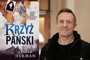 Okadka powieci 'Krzy Paski' i autor Leszek Herman