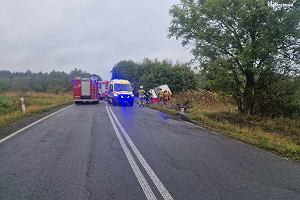 Wypadek na drodze Turw - Czstochowa.