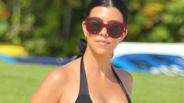 Kourtney Kardashian 5 miesicy po porodzie. Uwierzycie, e mama trojga dzieci ma TAKIE ciao? Zobaczcie, jak wyglda w bikini