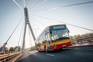 Autobus Yutong U12 w barwach MZA Warszawa podczas testw w latach 2023-24