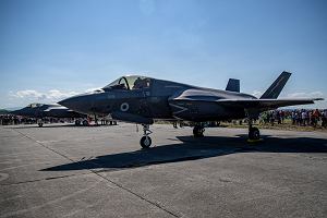 F-35 Lightning II podczas Dni NATO w Ostrawie i Dni Si Powietrznych Czech w Mosnovie w Czechach, 16 wrzenia 2023 r.