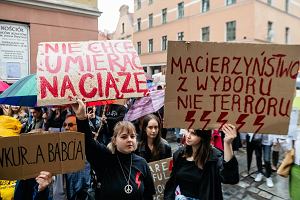 Protest w Toruniu pod hasem 'Ani jednej wicej'