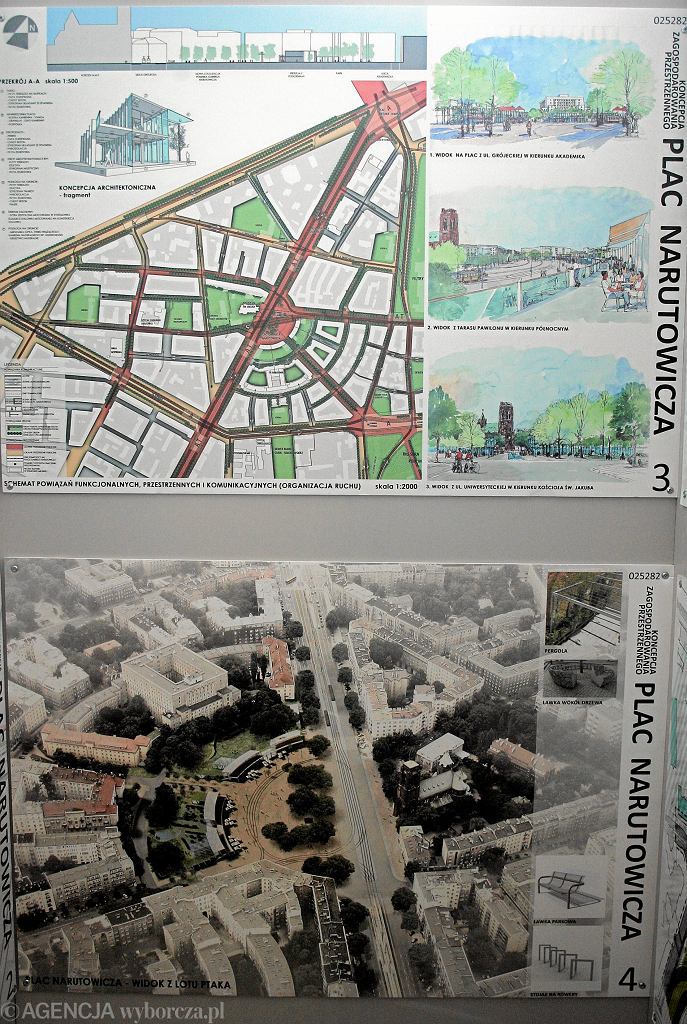 ?Ogloszenie wynikow konkursu na zagospodarowanie pl. Narutowicza