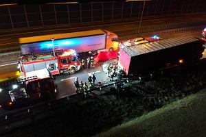 Wypadek na autostradzie A2 - ZDJCIE ILUSTRACYJNE