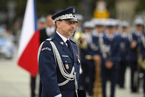 Nadinsp. Pawe Dobrodziej jako komendant stoeczny policji powoa 30 padziernika 2020 r., sztab operacji 'Jesie 5', ktry wyda polecenie uwizienia zwizkowcw. Na zdjciu Dobrodziej podczas wita policji w 2019 r.