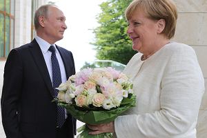 Spotkanie Wadimira Putina z Angel Merkel w rezydencji Putina w Soczi, Rosja, 18 maja 2018 r.