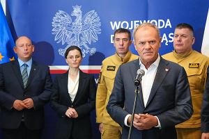 Donald Tusk we Wrocawiu 13 wrzenia 2024