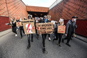 Strajk Kobiet. Protest wrocawskich uczniw