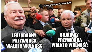 Lech Wasa i Jarosaw Kaczyski spotkali si w sdzie. Teraz ju wiemy, czemu ten pierwszy by prezydentem [MEMY]