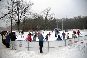 Lodowisko przy kpielisku Arkonka