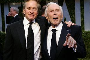 Michael Douglas i Kirk Douglas