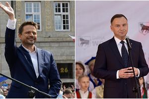 Wybory 2020. Rafa Trzaskowski i Andrzej Duda