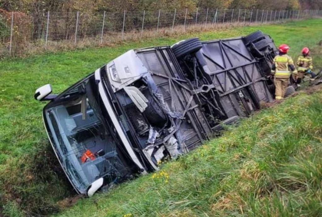 Dolnolskie, autostrada A4, wypadek