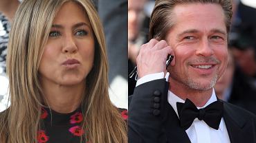 Jennifer Aniston i Brad Pitt znowu razem! Za nimi wsplna konferencja. Wszyscy patrzyli tylko na nich