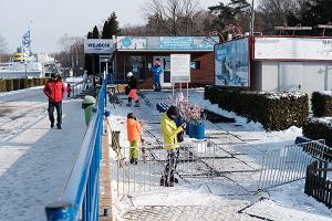 Malta Ski w pitek 12 lutego, w pierwszy dzien po zluzowaniu lockdownu