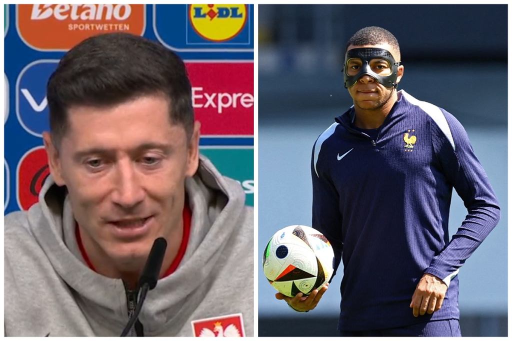 Lewandowski Mbappe